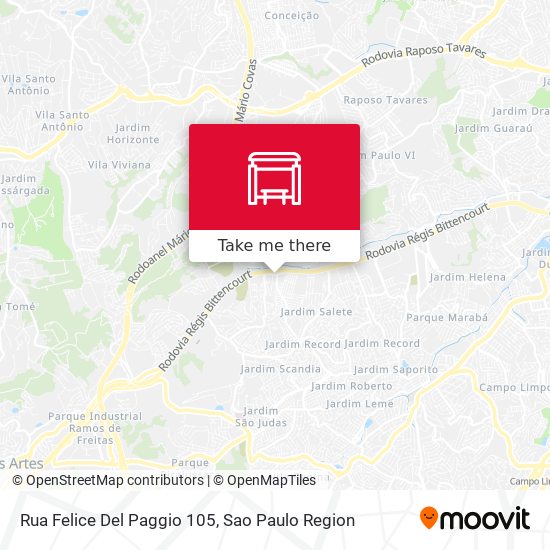 Rua Felice Del Paggio 105 map