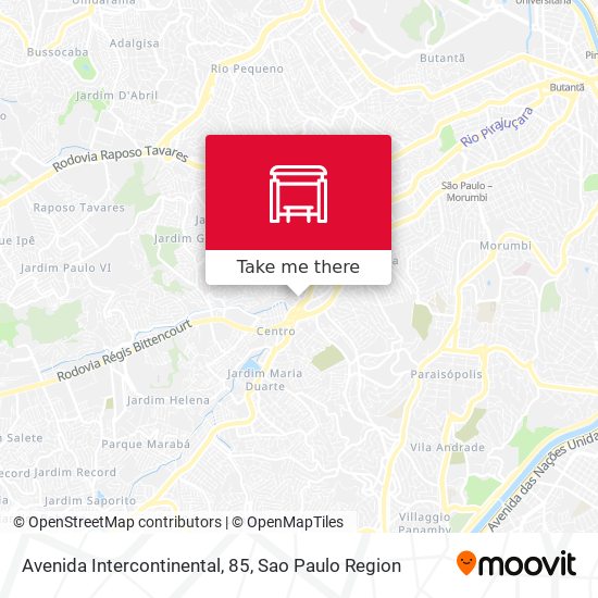 Avenida Intercontinental, 85 map