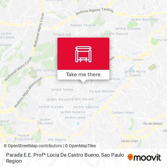 Parada E.E. Profª Lúcia De Castro Bueno map