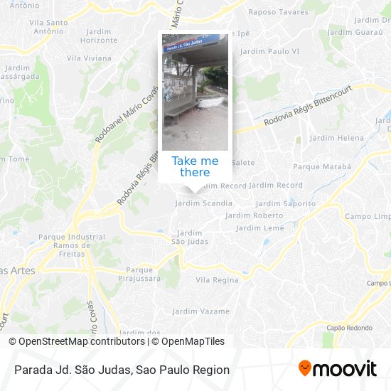 Parada Jd. São Judas map