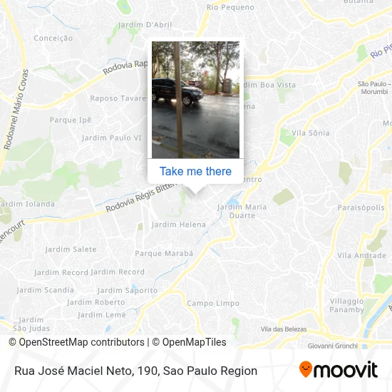 Rua José Maciel Neto, 190 map