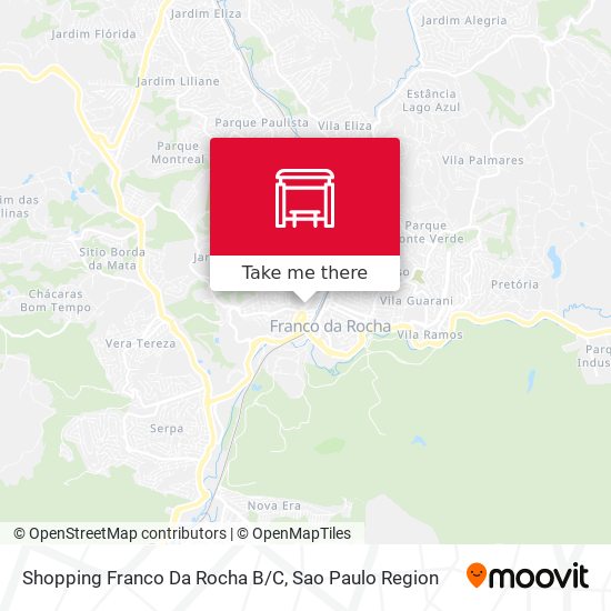 Shopping Franco Da Rocha B/C map