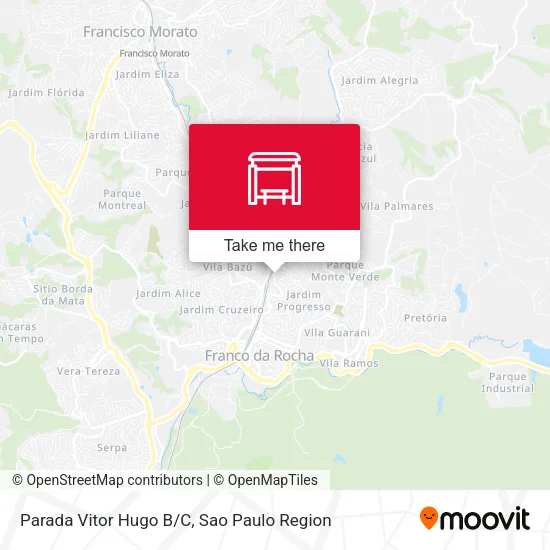 Parada Vitor Hugo B/C map