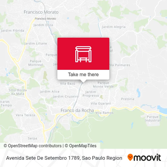 Avenida Sete De Setembro 1789 map