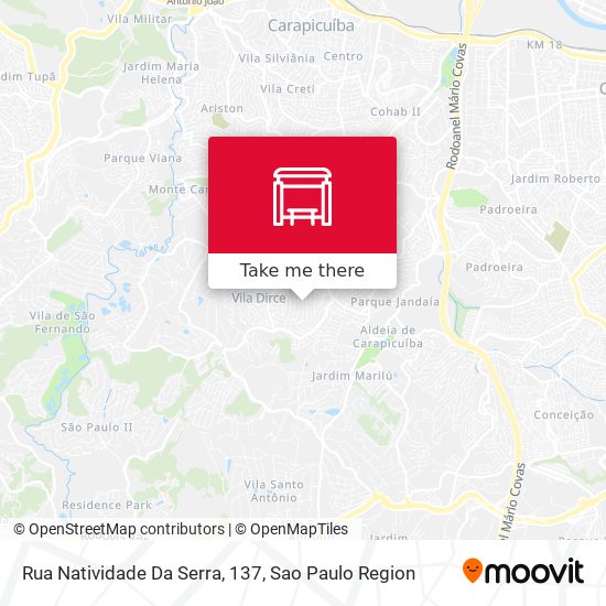 Rua Natividade Da Serra, 137 map