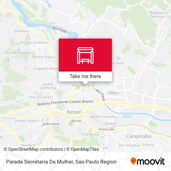 Parada Secretaria Da Mulher map