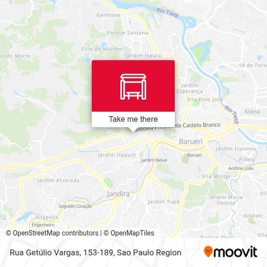 Rua Getúlio Vargas, 153-189 map