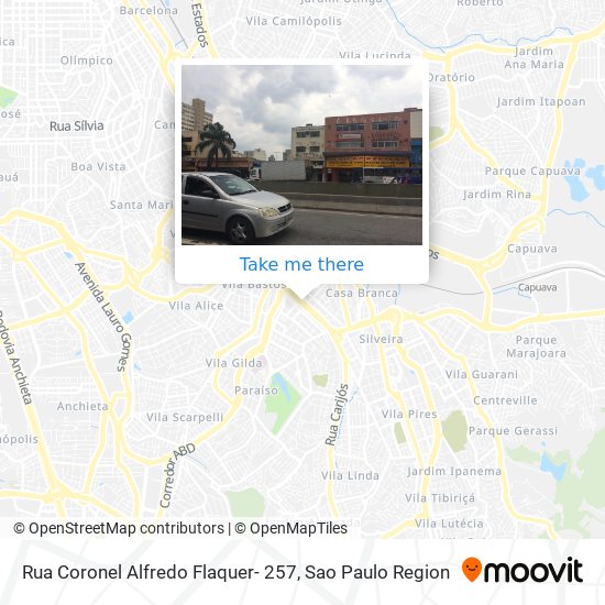Rua Coronel Alfredo Flaquer- 257 map
