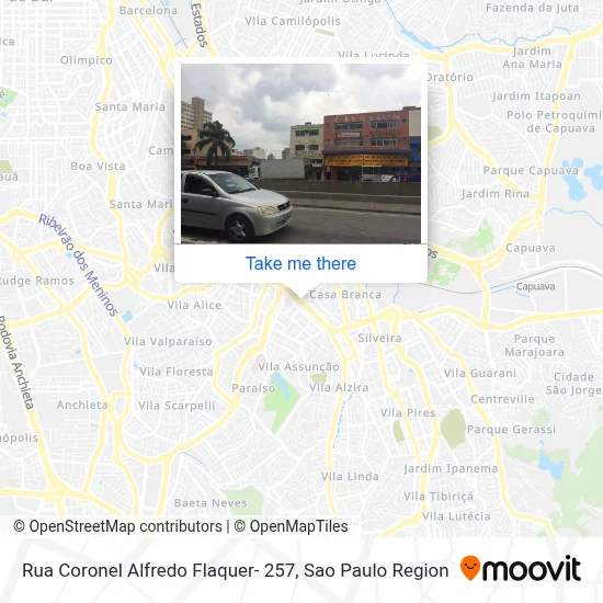 Rua Coronel Alfredo Flaquer- 257 map