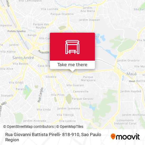 Rua Giovanni Battista Pirelli- 818-910 map