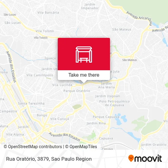 Rua Oratório, 3879 map