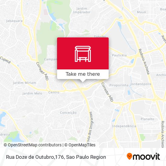 Rua Doze de Outubro,176 map