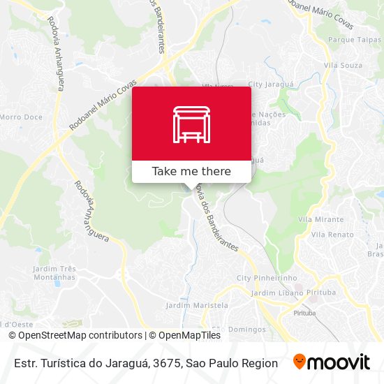 Estr. Turística do Jaraguá, 3675 map