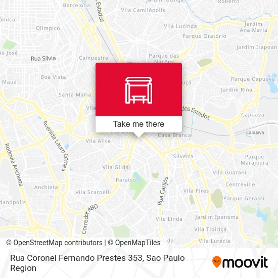 Rua Coronel Fernando Prestes 353 map