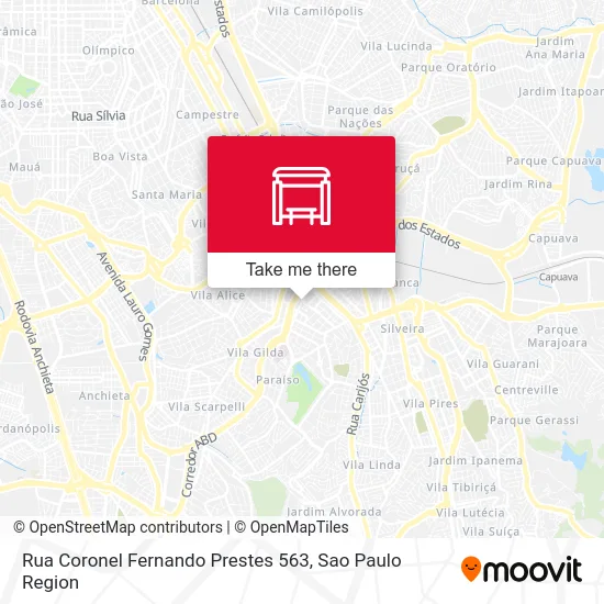 Rua Coronel Fernando Prestes 563 map