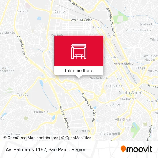 Av. Palmares 1187 map