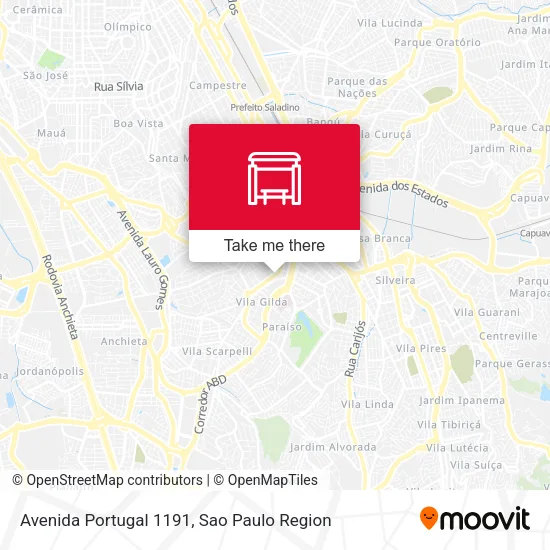 Avenida Portugal 1191 map