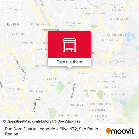 Rua Dom Duarte Leopoldo e Silva 672 map