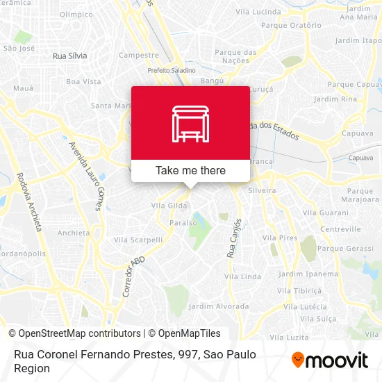 Rua Coronel Fernando Prestes, 997 map