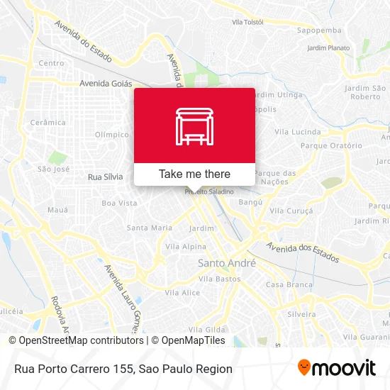 Rua Porto Carrero 155 map
