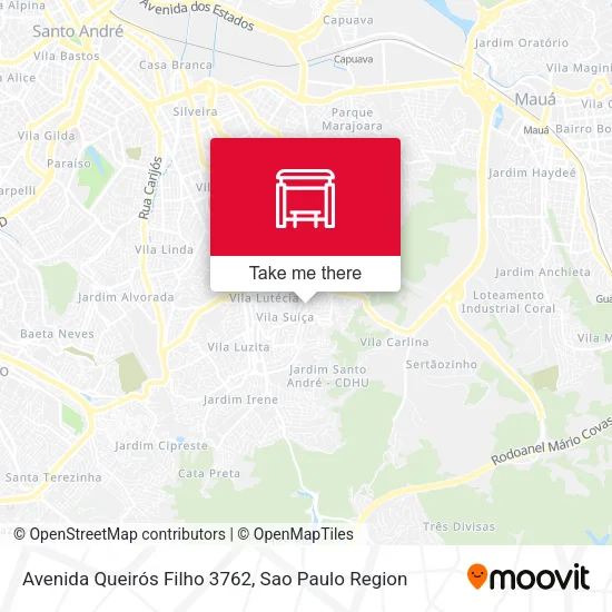 Avenida Queirós Filho 3762 map