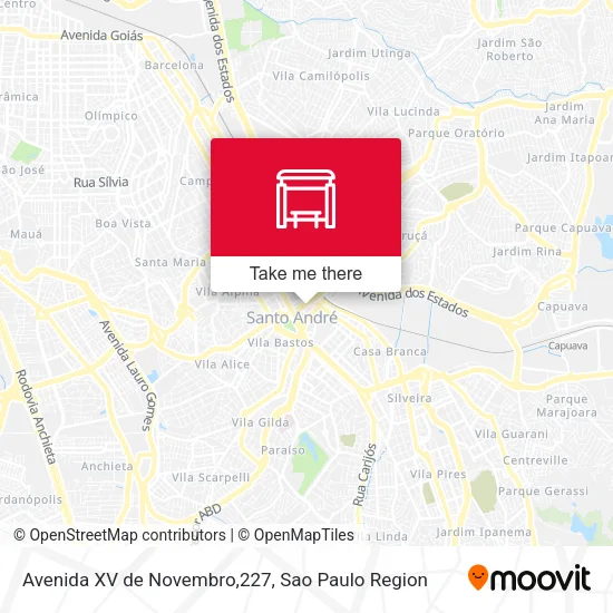 Avenida XV de Novembro,227 map