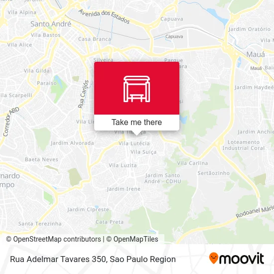 Rua Adelmar Tavares 350 map