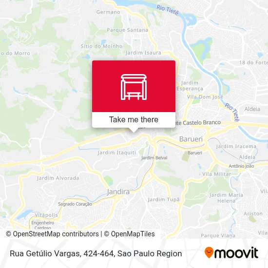 Rua Getúlio Vargas, 424-464 map