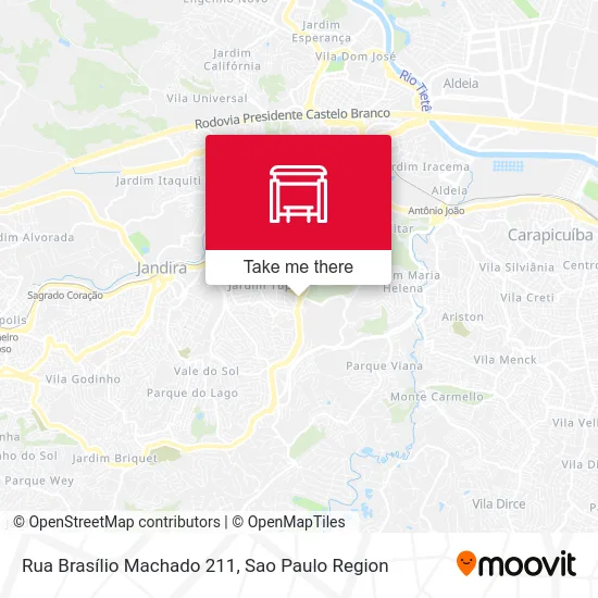 Rua Brasílio Machado 211 map