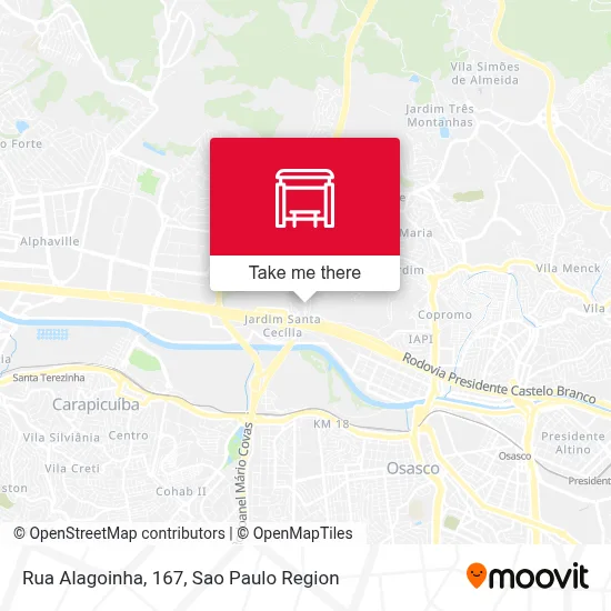 Rua Alagoinha, 167 map