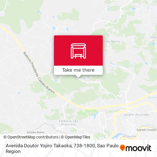 Avenida Doutor Yojiro Takaoka, 738-1800 map