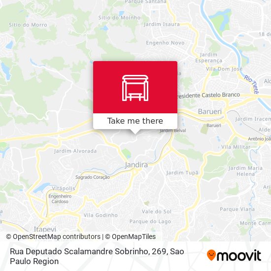 Rua Deputado Scalamandre Sobrinho, 269 map