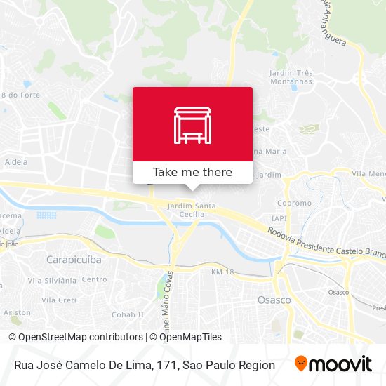 Rua José Camelo De Lima, 171 map