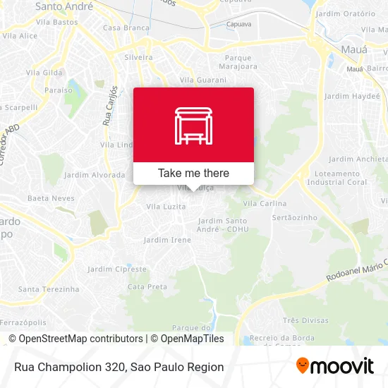 Rua Champolion 320 map
