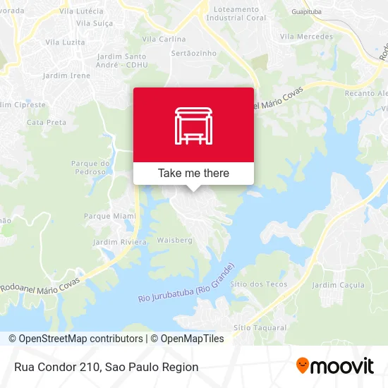 Rua Condor 210 map