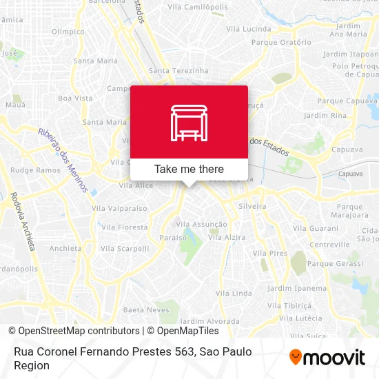 Rua Coronel Fernando Prestes 563 map