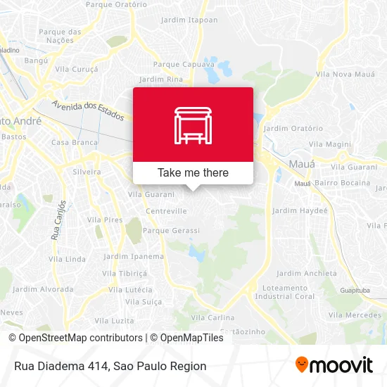 Rua Diadema 414 map