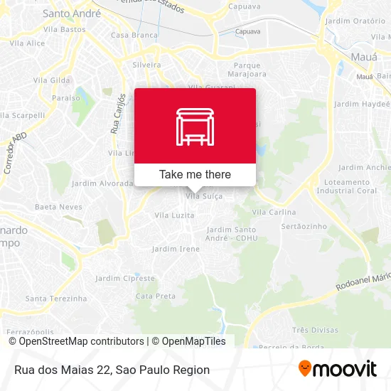 Rua dos Maias 22 map