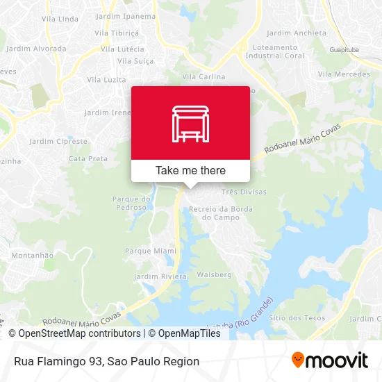 Rua Flamingo 93 map
