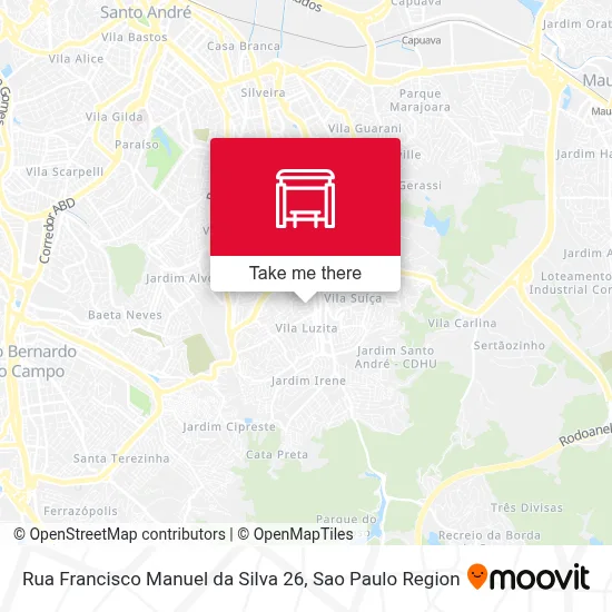 Rua Francisco Manuel da Silva 26 map