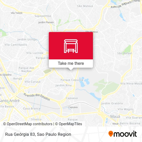 Rua Geórgia 83 map