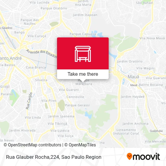 Rua Glauber Rocha,224 map