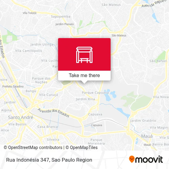 Rua Indonésia 347 map