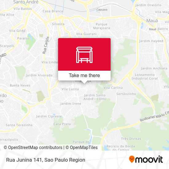 Rua Junina 141 map