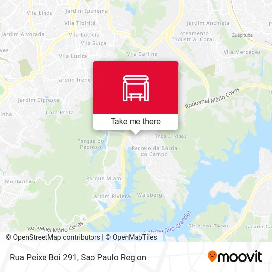 Rua Peixe Boi 291 map