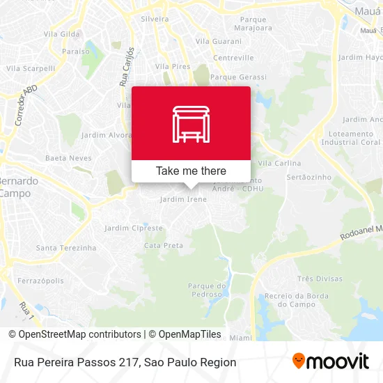 Rua Pereira Passos 217 map