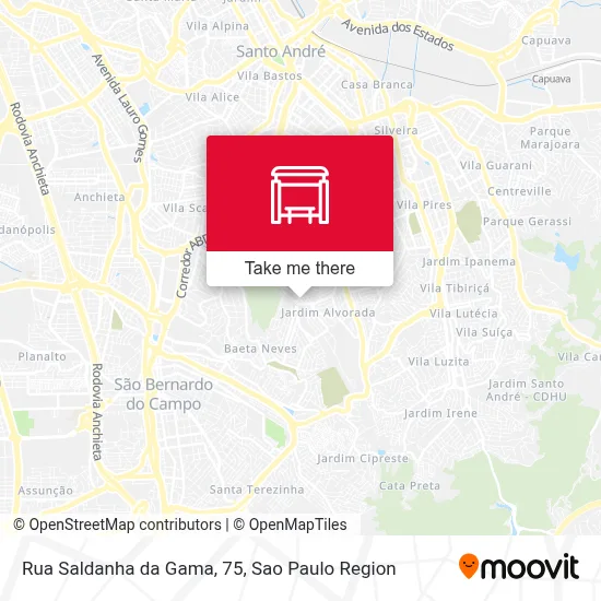 Rua Saldanha da Gama, 75 map