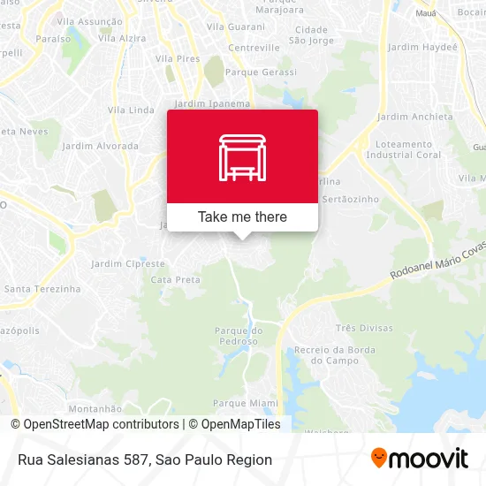 Rua Salesianas 587 map