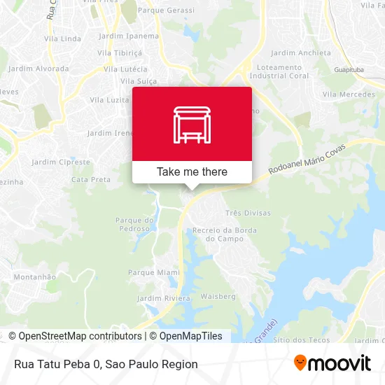 Rua Tatu Peba 0 map