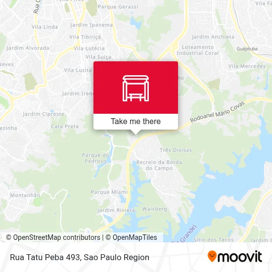 Rua Tatu Peba 493 map